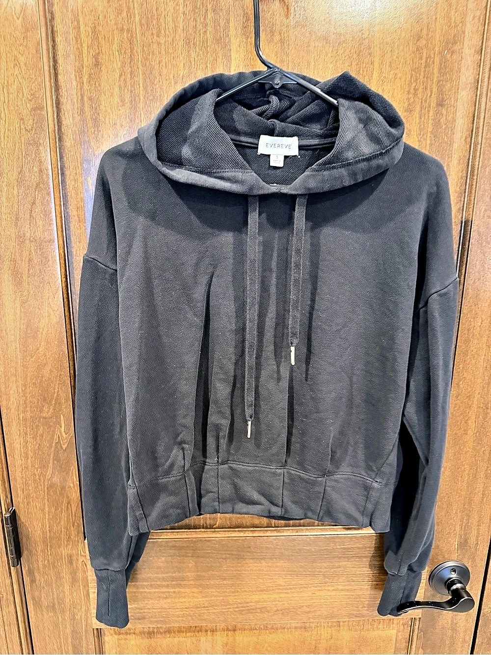 EVEREVE Black Hoodie Size Small Like New